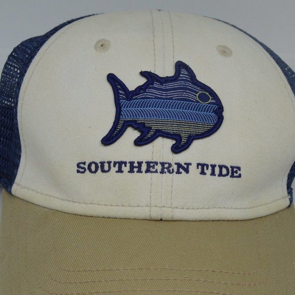 Southern Tide Skipjack Mesh Trucker Adjustable One Size Hat Cap - Picture 2 of 4